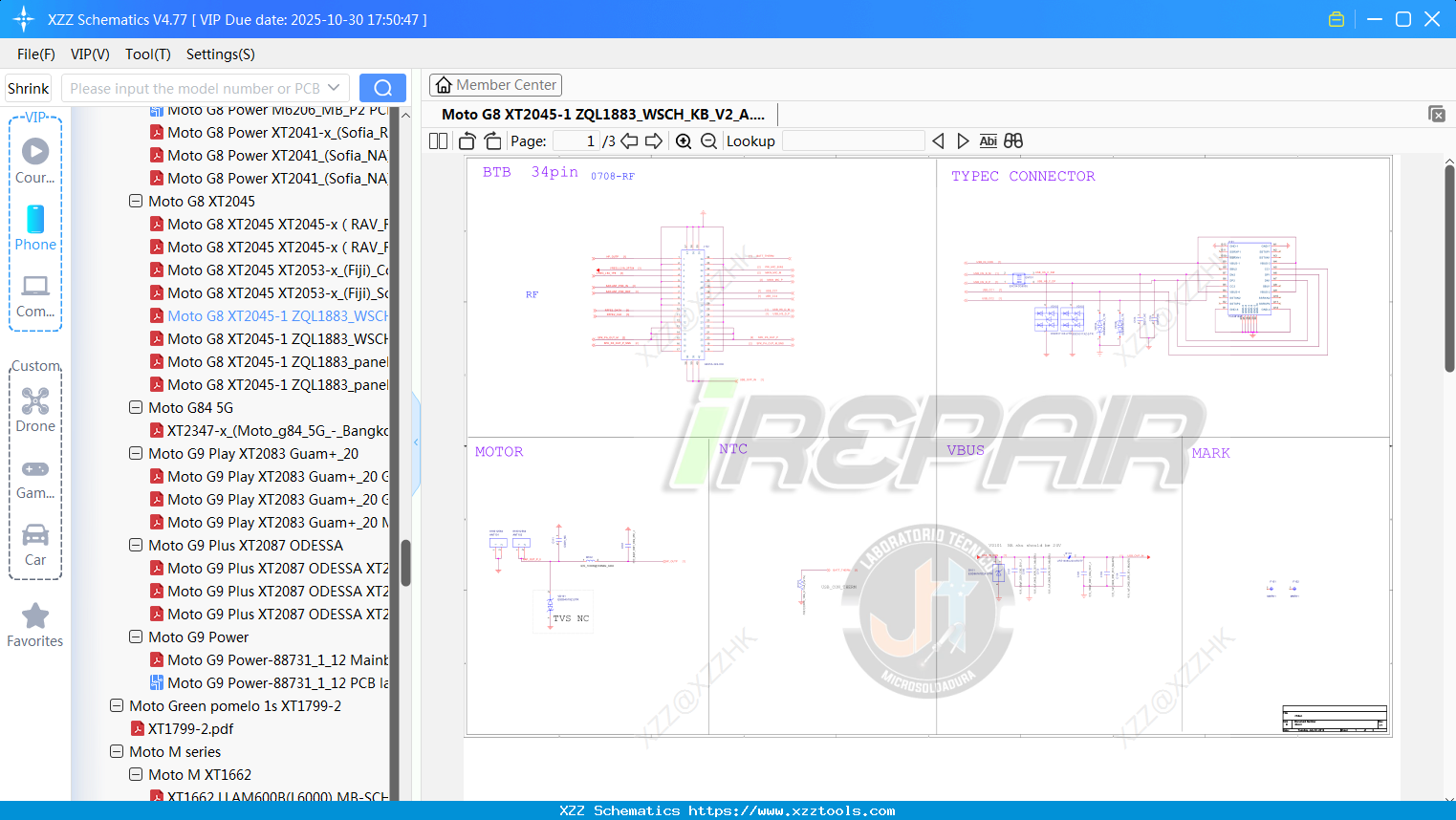 Motorola Moto G8 XT2045-1 ZQL1883_WSCH_KB_V2_A